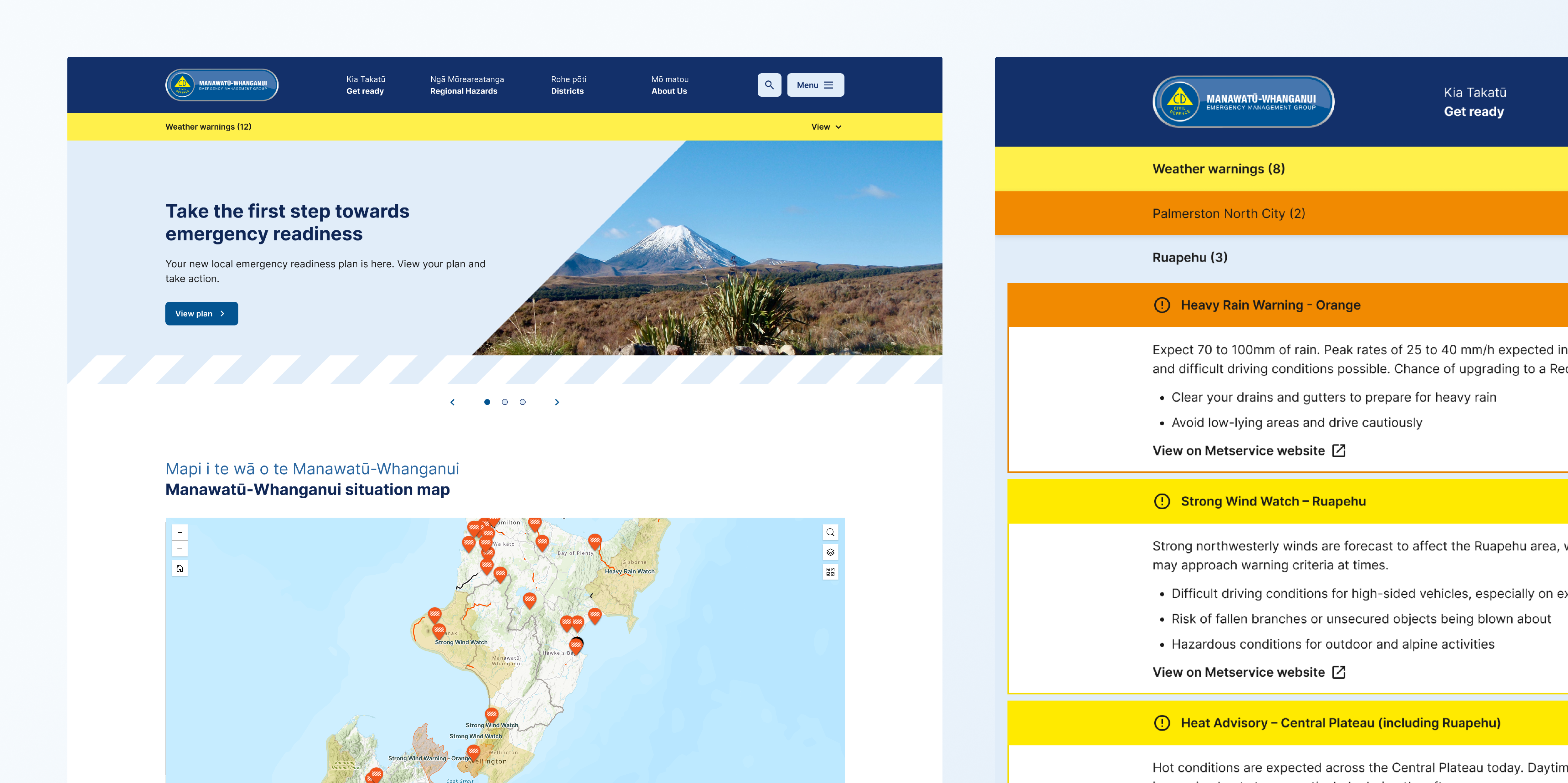 MWEM -  Map and Alerts